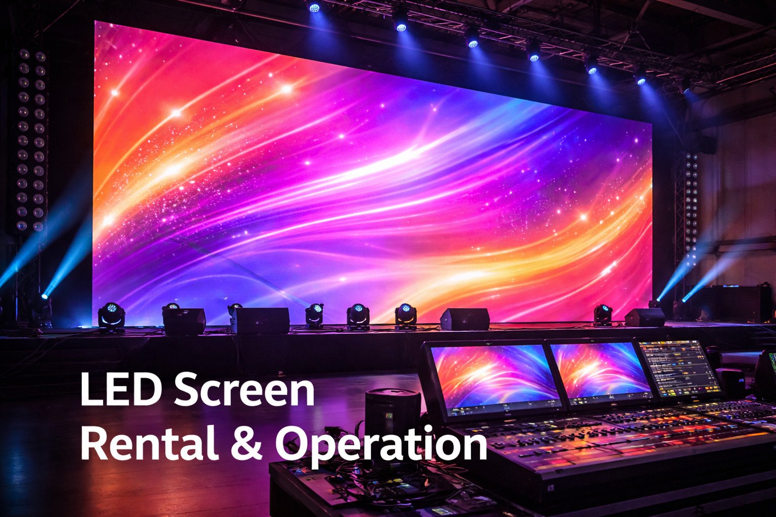 LED Screen Rental &amp; Operation